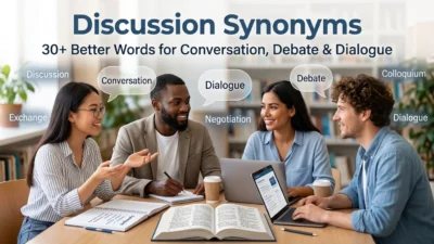 Discussion Synonyms