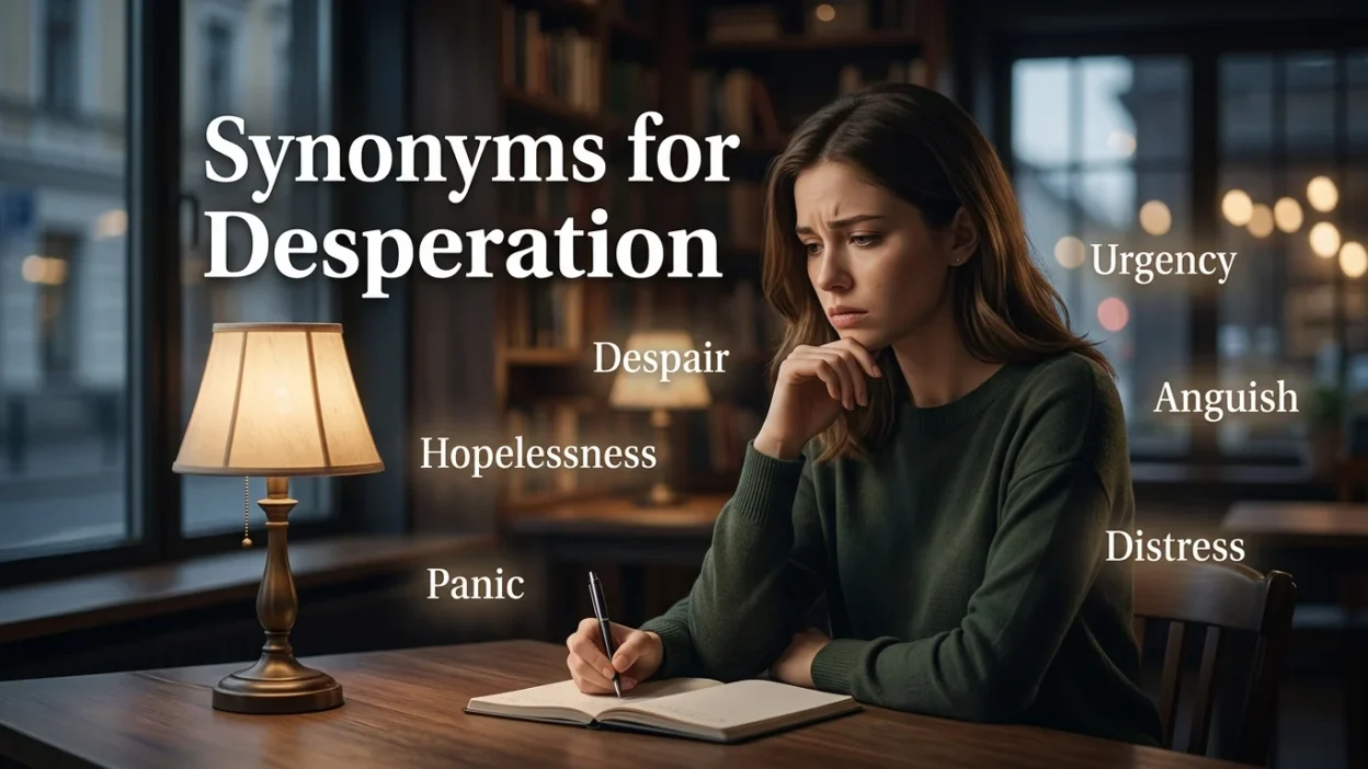 Synonyms for Desperation