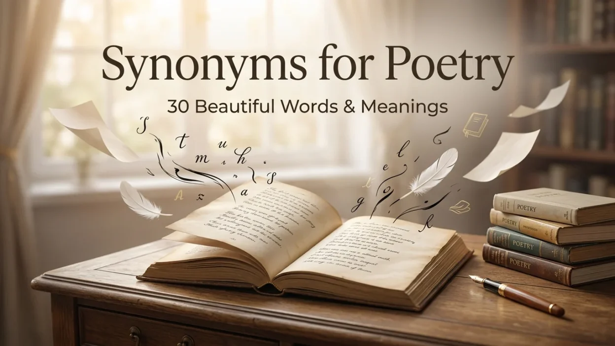 Synonyms for Poetry