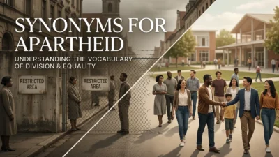 Synonyms for Apartheid
