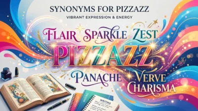 Synonyms for Pizzazz