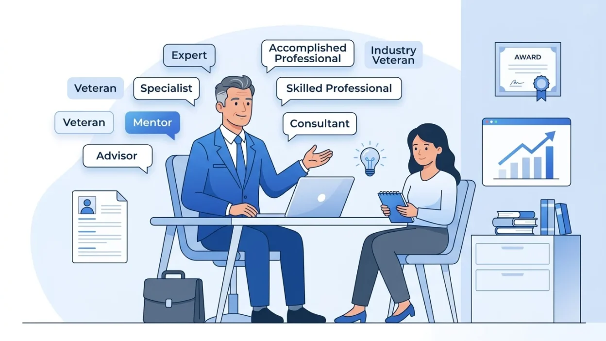 Synonyms for Seasoned Professional