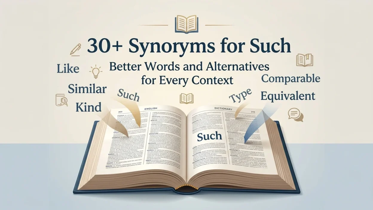 Synonyms for Such