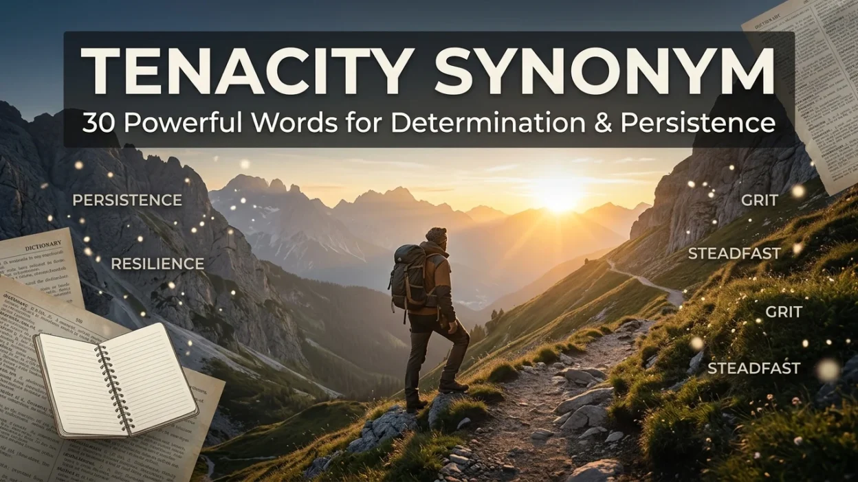 Tenacity Synonym